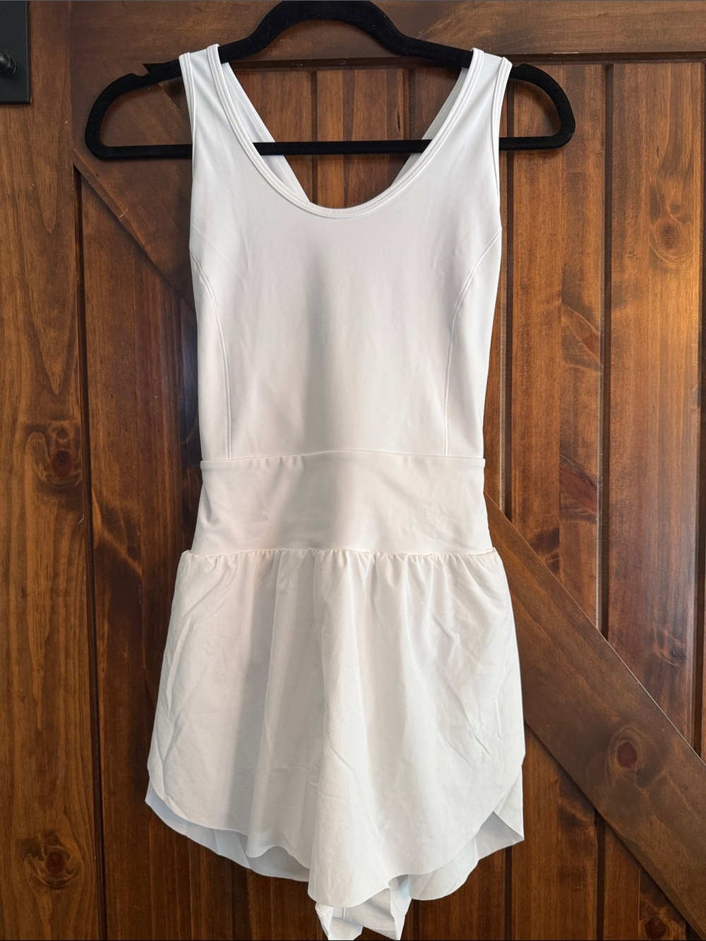 Athleta crossover runsie in white size small